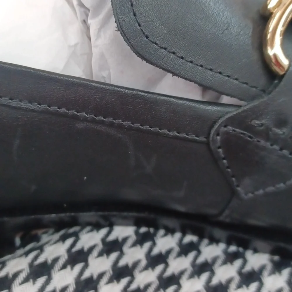 Arezzo Leather Loafers NWOB